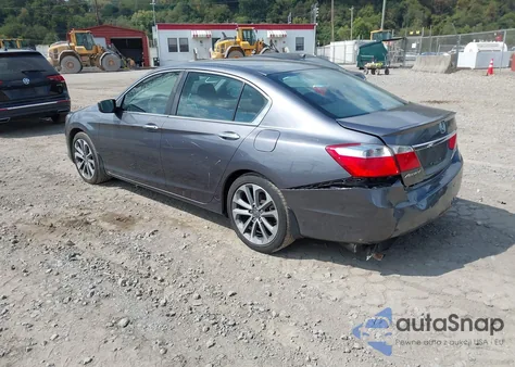 2013 Honda Accord Sport из США, поврежденный, VIN 1HGCR2F59DA235547